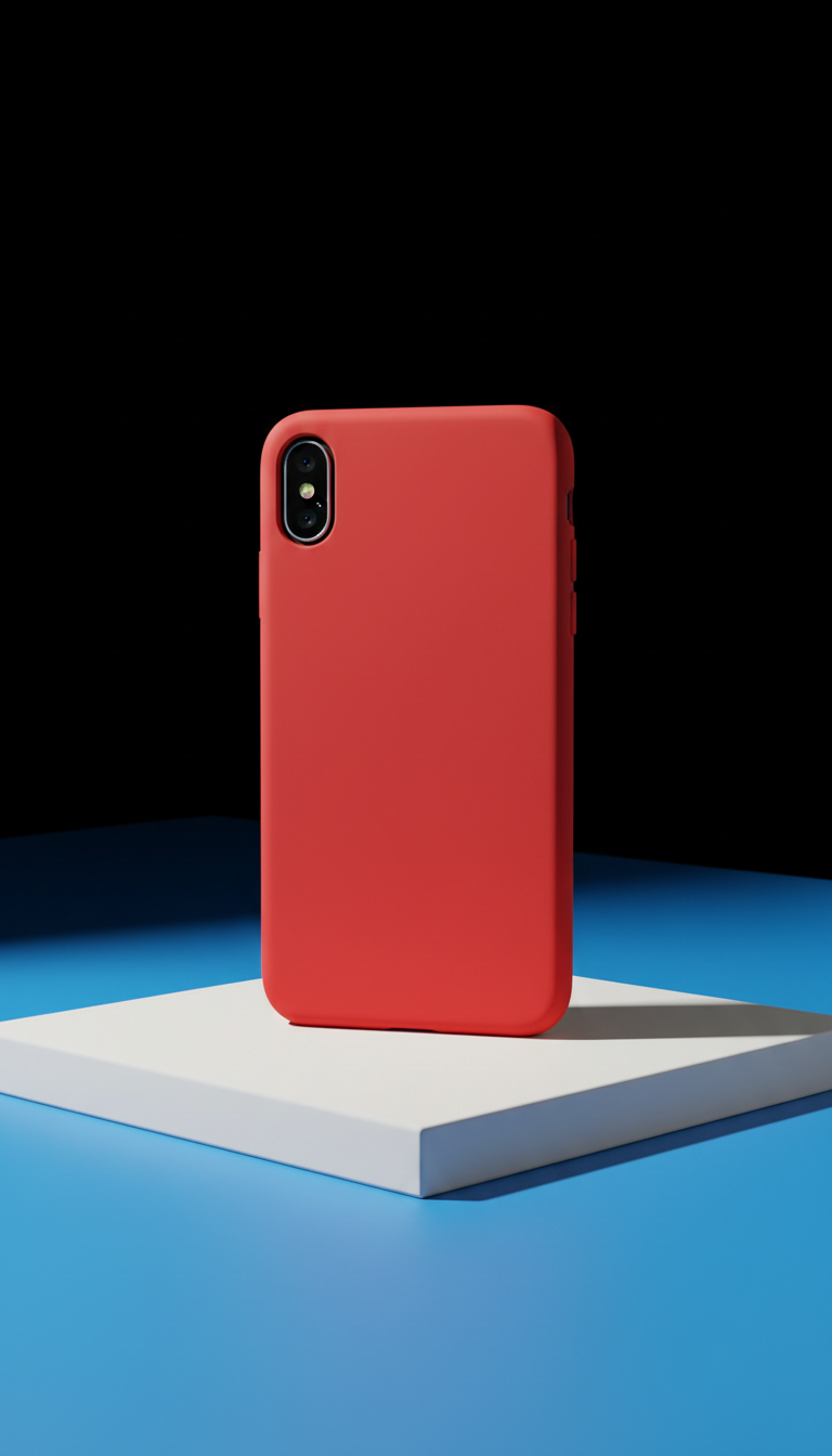 Monochrome Soft-Touch Snap Case